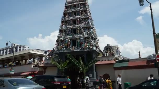 Záběry Slavného Indiánského Chrámu — Stock video
