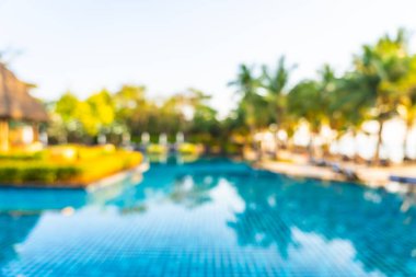 Soyut bulanıklık ve ufuk resort ve otel tatil seyahat için 