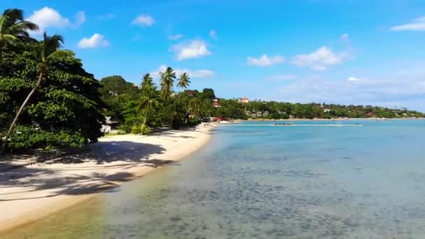 Imágenes Tranquilas Hermoso Mar Ondulado — Vídeo de stock