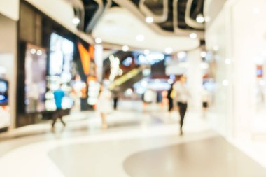 Soyut bulanıklık ve ufuk alışveriş merkezi mağazası