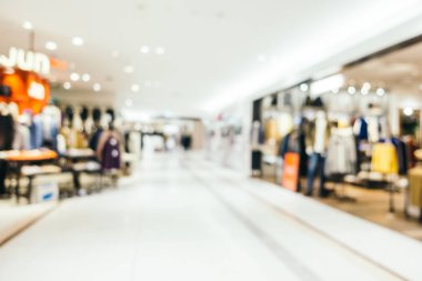 Soyut bulanıklık ve ufuk lüks alışveriş merkezi bölümü s