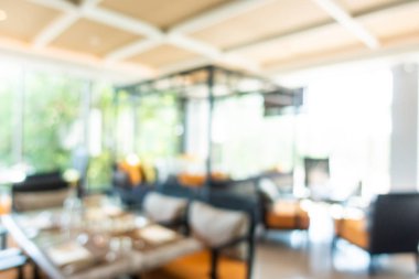 Soyut bulanıklık ve ufuk kafe Cafe ve büfe restaura