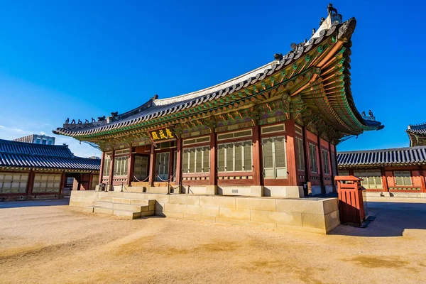 Παλάτι gyeongbokgung — Φωτογραφία Αρχείου