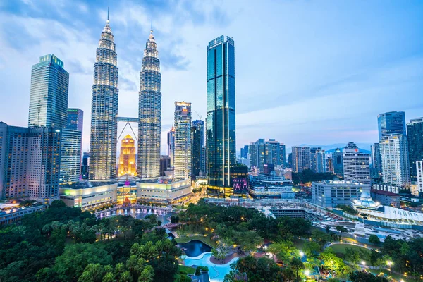 Kuala lumpur sk dış şehirde bina güzel mimari — Stok fotoğraf