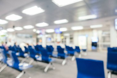 Bulanıklık Havaalanı terminal ve salon iç