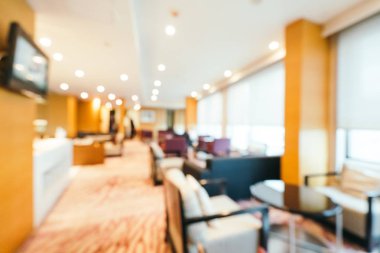 Soyut bulanıklık ve ufuk otel lobi iç