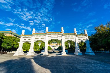 Taipei n dönüm noktası dış bina güzel mimari