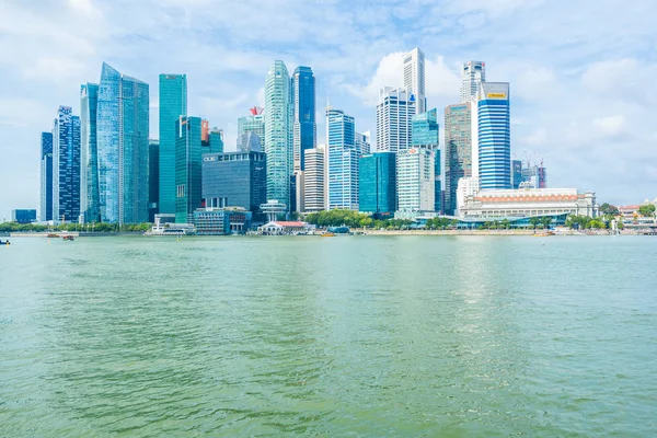 Singapore, 21 Jan 2019: vacker arkitektur bygga skyscra — Stockfoto