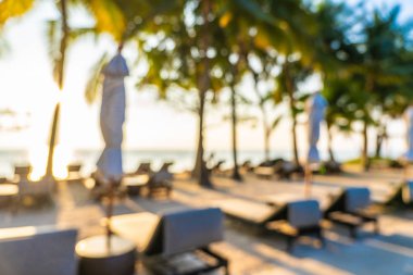 Soyut bulanıklık ve ufuk resort ve otel tatil seyahat için 