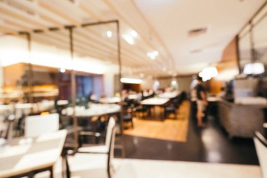 Soyut bulanıklık ve ufuk kahvaltı büfesi otel restoranı