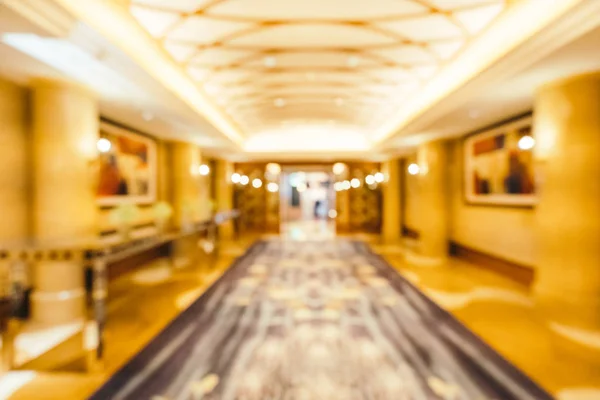 Abstrato borrão e desfocado hotel lobby interior — Fotografia de Stock