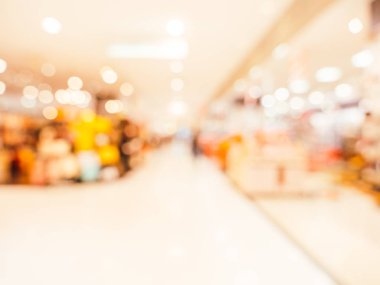 Soyut bulanıklık ve ufuk alışveriş merkezi mağazası