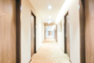 Soyut bulanıklık ve ufuk otel lobisinde