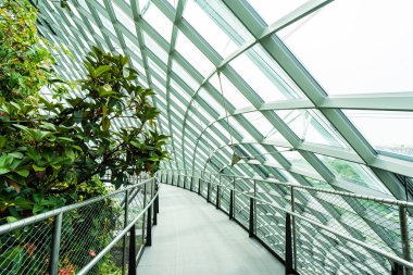 Çiçek kubbe Bahçesi ve greenhous bina güzel mimari
