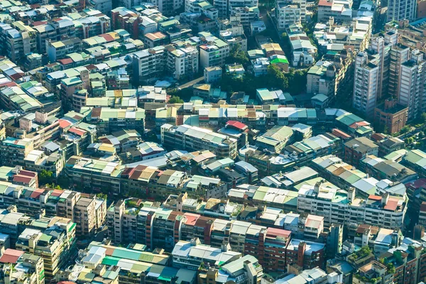 Hermoso edificio de arquitectura exterior en la ciudad taipei en Taiwa —  Fotos de Stock