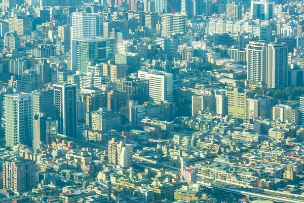 Hermoso edificio de arquitectura exterior en la ciudad taipei en Taiwa —  Fotos de Stock