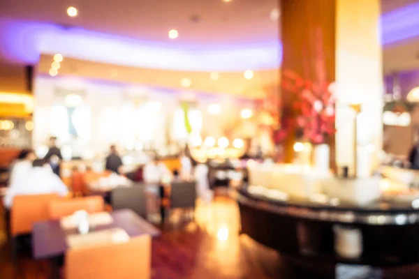 Abstrak blur coffee shop cafe dan restoran buffet interior — Stok Foto