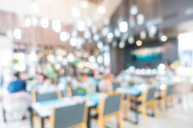 Soyut bulanıklık ve ufuk kafe Cafe ve büfe restaura