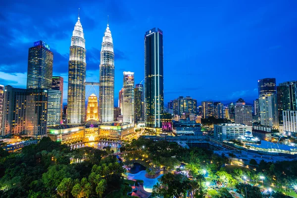 Dış Kuala Lumpur şehirde bina güzel mimari