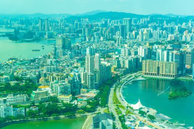 Bina Cityscape macau şehirde güzel mimari