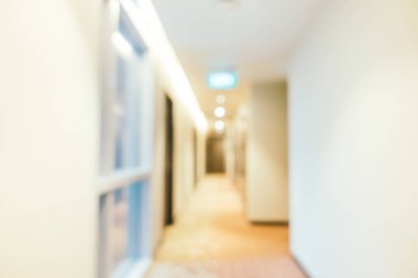 Soyut bulanıklık ve arka plan için otel lobisi.