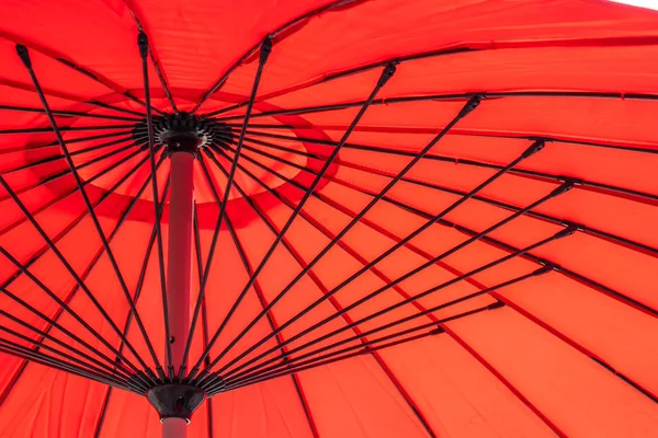 Paraguas Rojo Texturas Abstractas Superficie Para Fondo — Foto de Stock