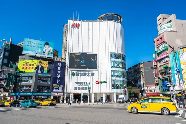 Taipei Taiwan November 2018 Ximending Marknad Populär Plats Taipei För — Stockfoto