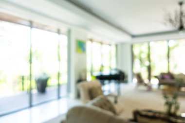 Soyut bulanıklık ve ufuk otel lobi ve salon iç arka planı için