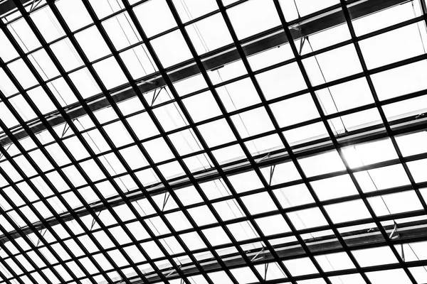 Arka cam pencere çatı mimari dış siyah ve beyaz renkli arka planı için