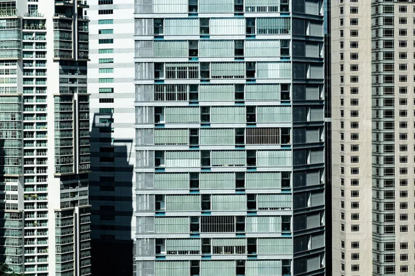 Hermosa Arquitectura Edificio Exterior Ventana Patrón Fondo —  Fotos de Stock