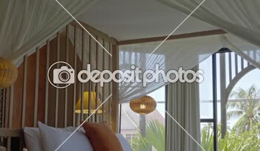 otel yatak odası lüks iç görüntüleri