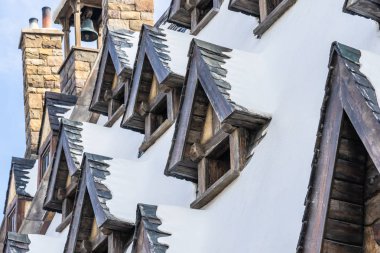 Osaka, Japonya - 12 Kasım 2018: güzel eğlence cazibe