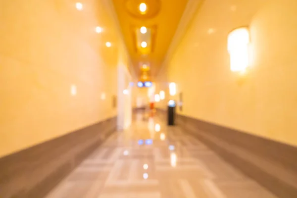 Desenfoque abstracto y desenfocado interior del vestíbulo del hotel — Foto de Stock