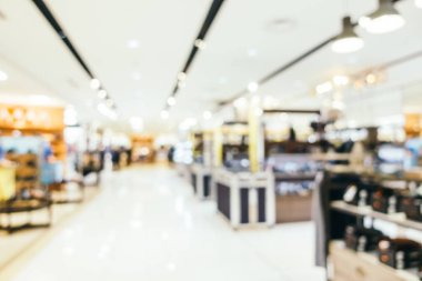 Soyut bulanıklık ve ufuk lüks alışveriş merkezi bölümü s