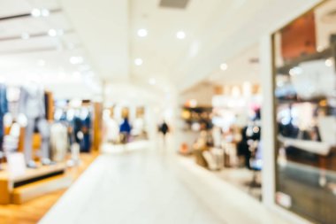 Soyut bulanıklık ve ufuk lüks alışveriş merkezi bölümü s
