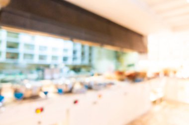 Soyut bulanıklık ve ufuk kafe Cafe ve büfe restaura