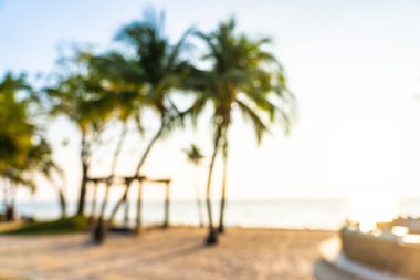 Soyut bulanıklık ve ufuk resort ve otel tatil seyahat için 