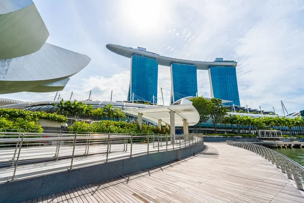 Singapour, 21 Jan 2019 : Beau bâtiment architectural skyscra — Photo