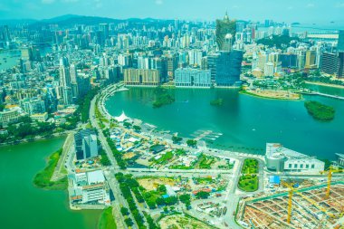 Bina Cityscape Macau güzel mimari