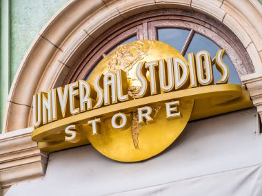 Osaka, Japonya - 12 Kasım 2018: güzel eğlence cazibe