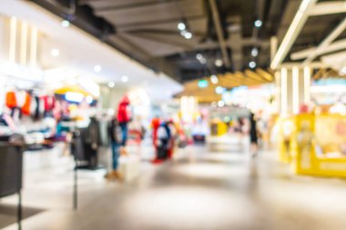 Soyut bulanıklık ve güzel lüks alışveriş ve perakende mağaza iç için arka plan bulanıklık