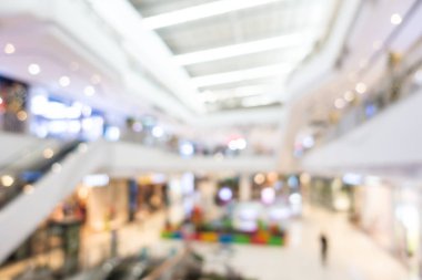 Arka plan için mağaza alışveriş merkezi iç bulanıklık