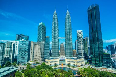 Dış Kuala Lumpur şehirde bina güzel mimari