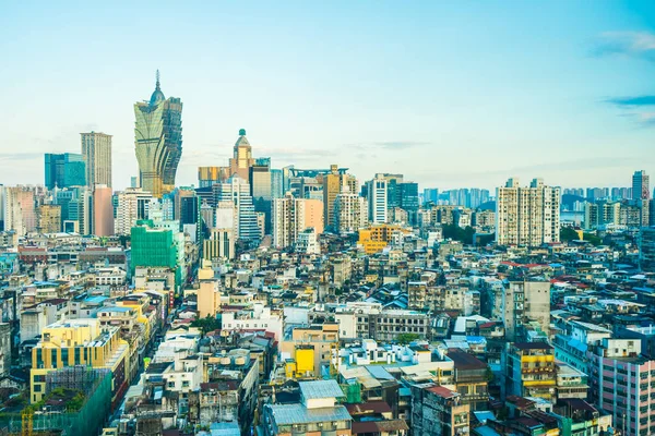 Bina Cityscape Makao şehrinin güzel mimari — Stok fotoğraf