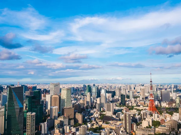 Güzel mimari ve yapı ile tokyo tokyo şehir çevresinde