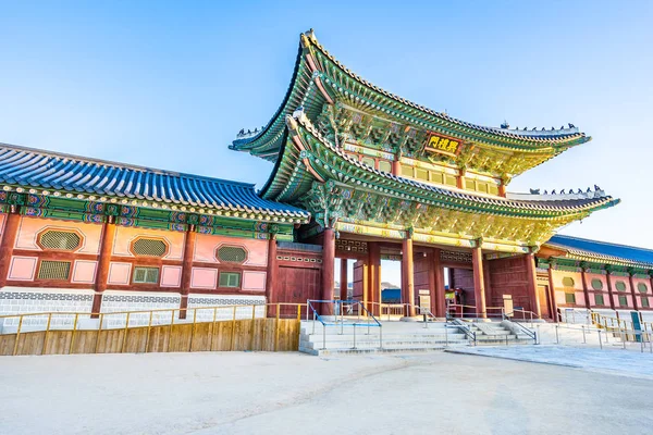 Παλάτι gyeongbokgung — Φωτογραφία Αρχείου