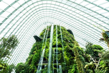 Çiçek kubbe Bahçesi ve greenhous bina güzel mimari