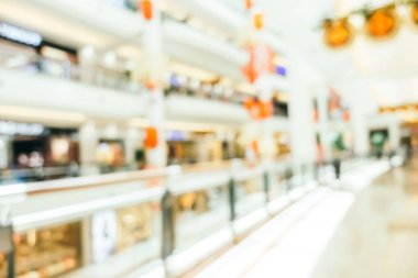 Soyut bulanıklık ve ufuk alışveriş merkezi mağazası