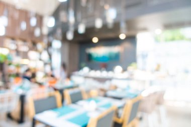 Soyut bulanıklık ve ufuk kafe Cafe ve büfe restaura
