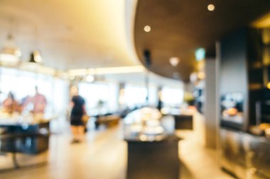 Soyut bulanıklık ve ufuk otel ve lobi iç